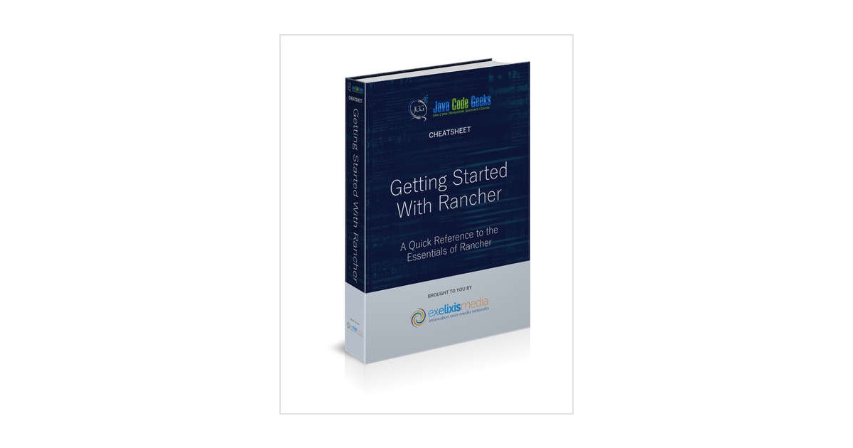 Getting Started With Rancher Cheatsheet